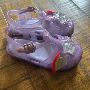 Mini Melissa | 9T Kids Purple Jelly Sandals